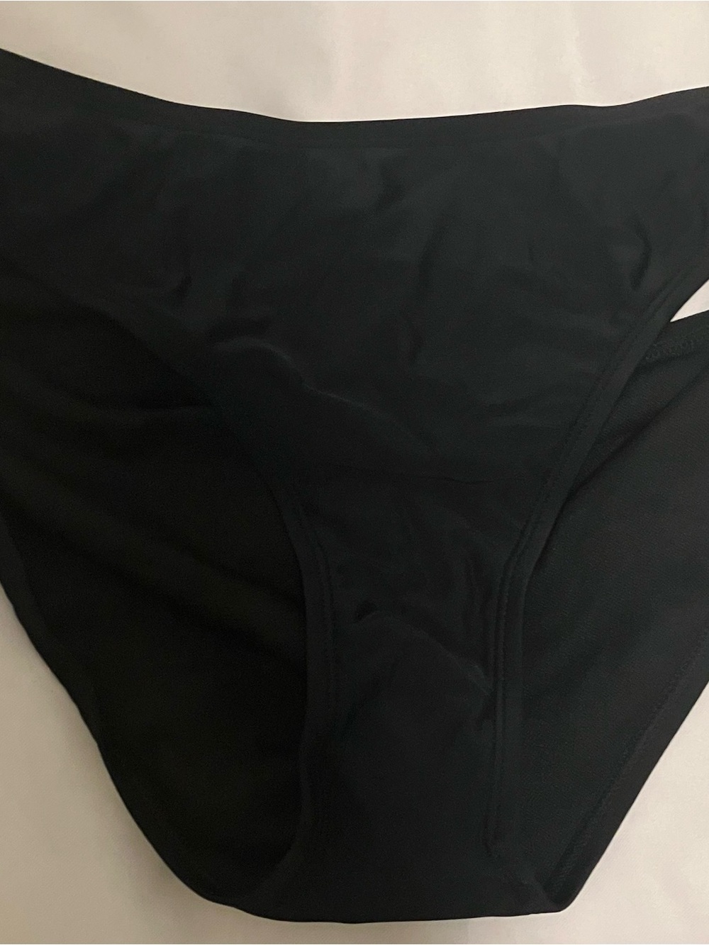 SHEIN Black High-Cut Women’s Swim Bikini Bottoms Size S Brand New